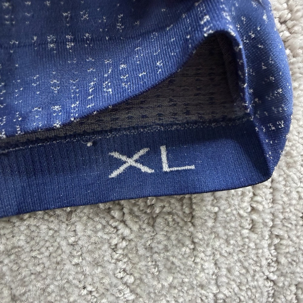 Lululemon Metal Vent Tech Long Sleeve Shirt 2.0 Men's Size XL Blue Marble - Picture 4 of 8